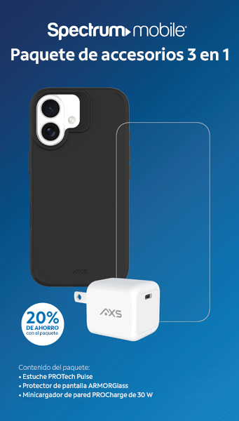 Paquete de accesorios 3 en 1 para iPhone 16, negro