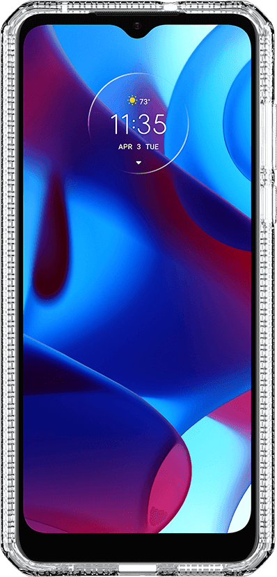 Estuche transparente Spectrum para Motorola moto g pure
