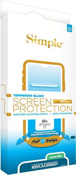 Vidrio protector de pantalla para iPhone 17