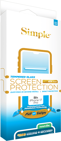 Vidrio protector de pantalla para iPhone 17 Pro