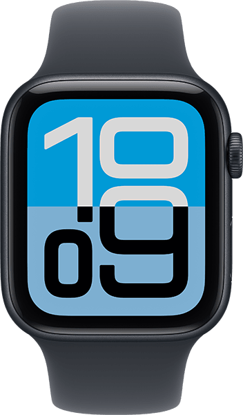 Watch SE 3 44 mm, aluminio medianoche/banda medianoche-M/L