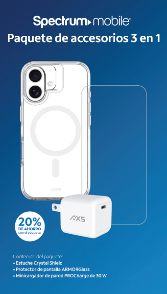 Paquete de accesorios 3 en 1 para iPhone 16 Plus, transparente