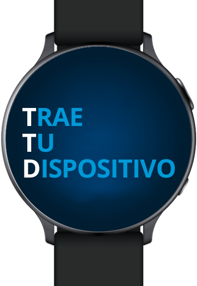 Trae tu propio Samsung Smartwatch