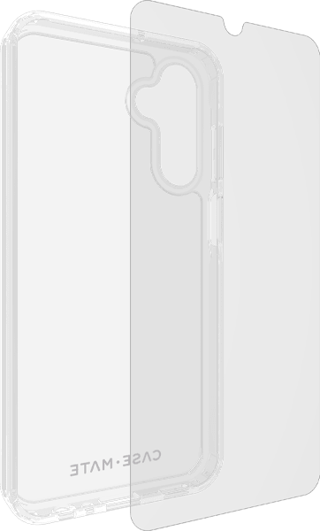Estuche resistente y protector de pantalla para Samsung Galaxy A15 5G, transparente