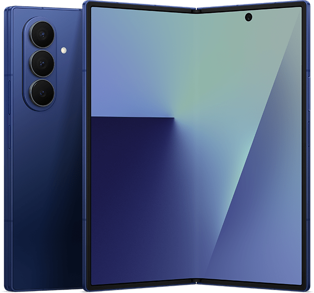 Samsung Galaxy Z Fold7, sombra azul