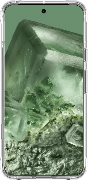 Estuche resistente para Google Pixel 8, transparente