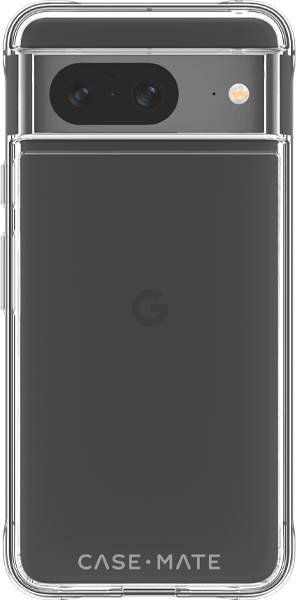 Estuche resistente para Google Pixel 8, transparente