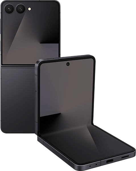 Samsung Galaxy Z Flip7, negro intenso