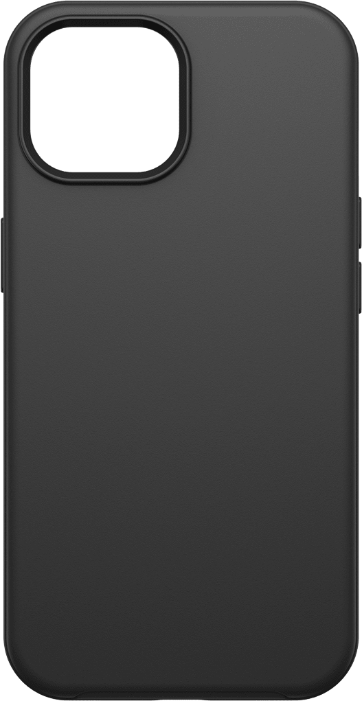Estuche Symmetry Plus MagSafe para iPhone 15, negro