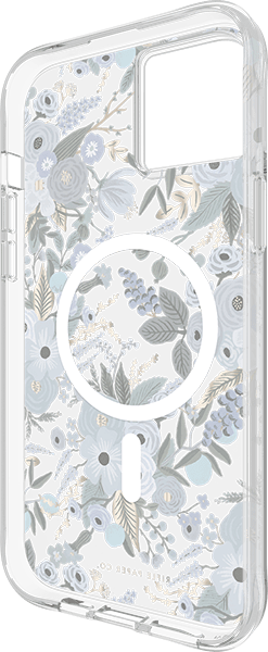 Estuche Garden Party MagSafe Case para iPhone 15 Plus, azul