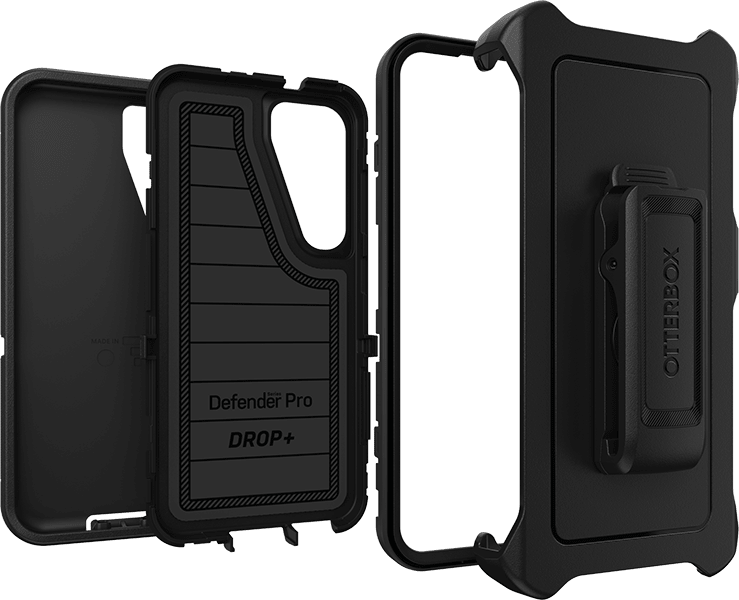 Estuche Defender Pro para Samsung Galaxy S23, negro