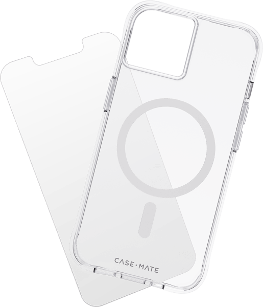 Paquete de protección para iPhone 14, transparente