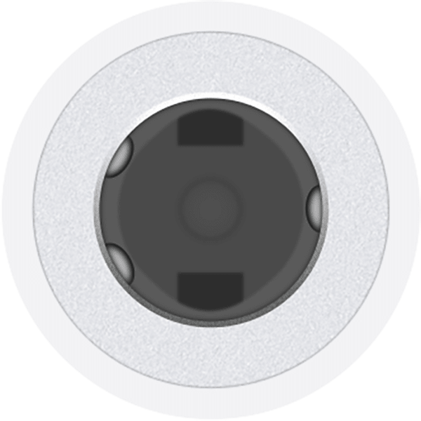 Adaptador USB-C a Lightning, blanco