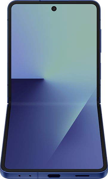 Samsung Galaxy Z Flip7, sombra azul
