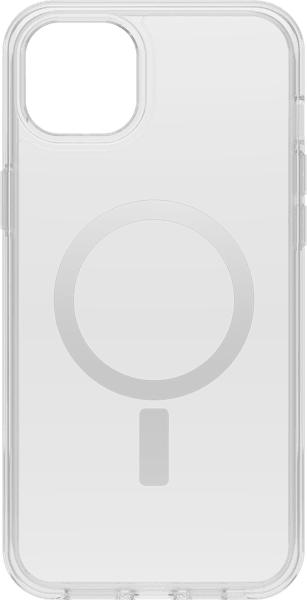 Estuche Symmetry Plus MagSafe para iPhone 14 Plus, transparente
