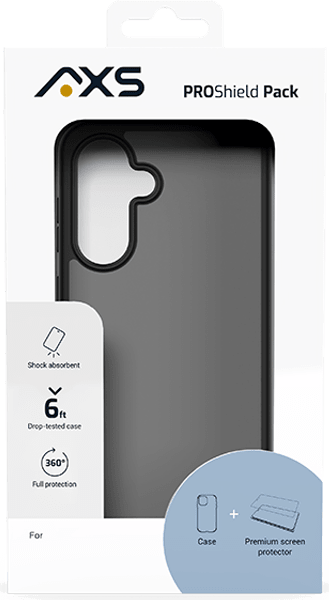 Estuche/protector de pantalla ProShield para Galaxy A36, humo