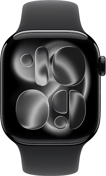 Reloj Serie 11 42 mm, aluminio negro jet/banda negra-S/M