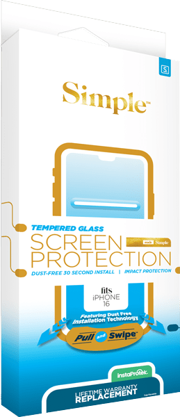 Vidrio protector de pantalla para iPhone 16