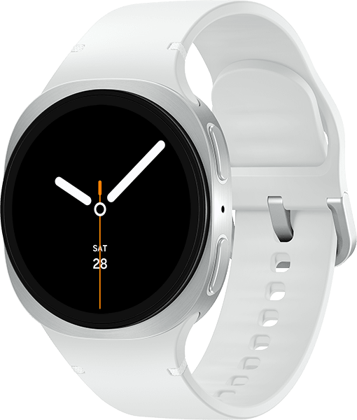 Galaxy Watch8, plateado, 40 mm