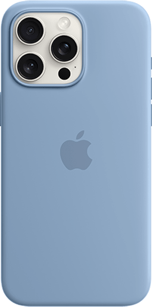 Estuche de silicona con MagSafe para iPhone 15 Pro Max