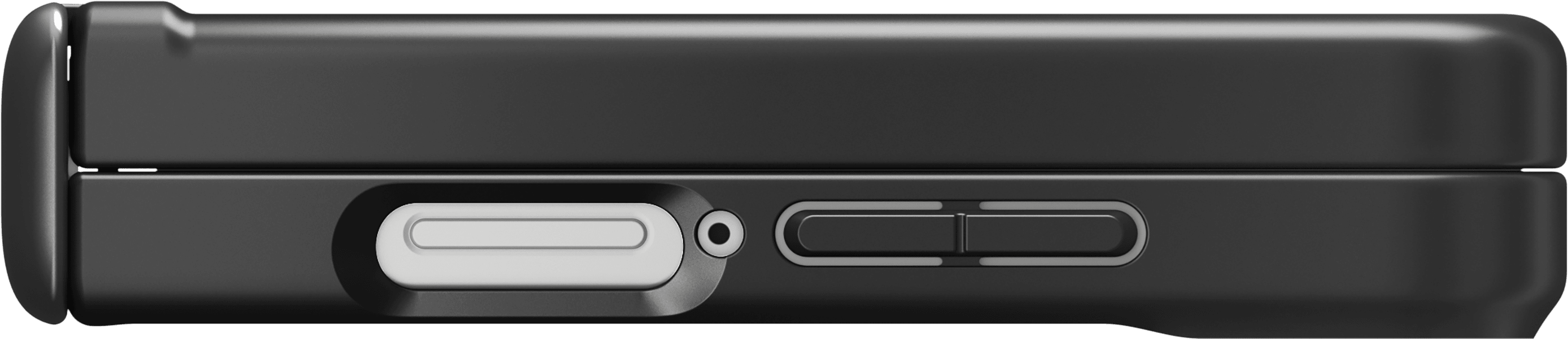 Estuche Thintect Pro para Samsung Galaxy Z Flip7, negro