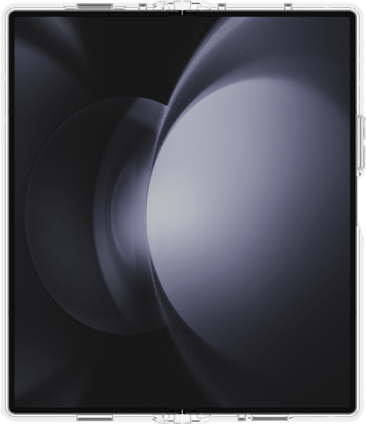 Estuche resistente para Samsung Galaxy Z Fold6, transparente