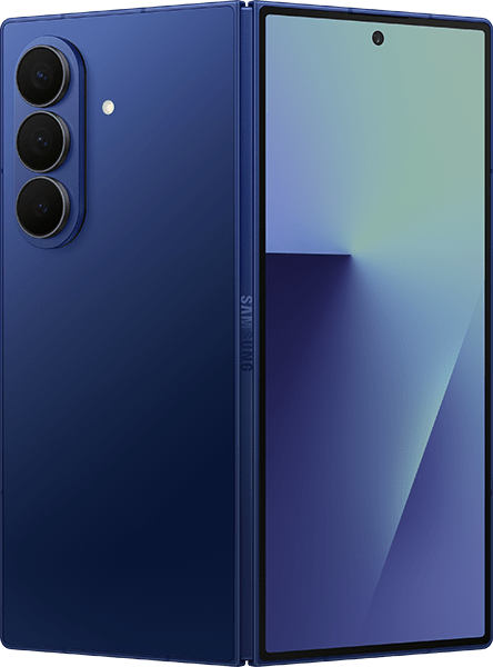 Samsung Galaxy Z Fold7, sombra azul
