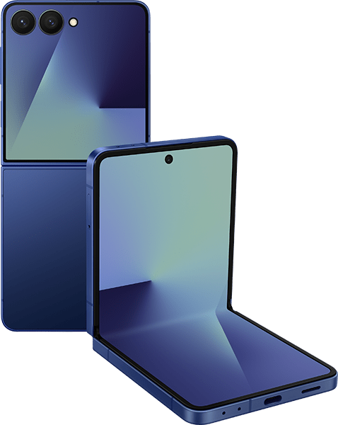 Samsung Galaxy Z Flip7, sombra azul