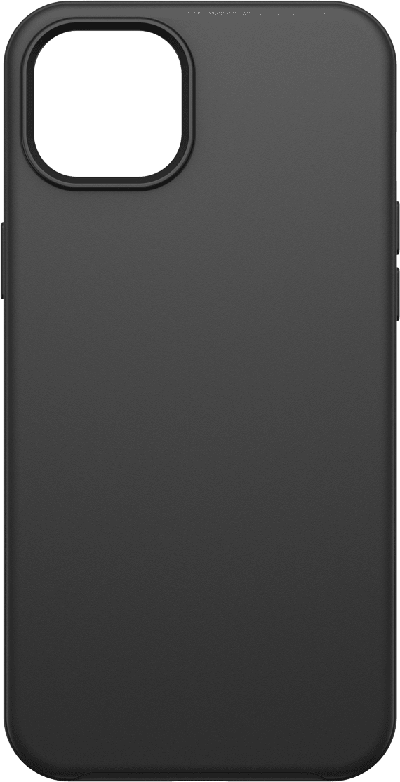 Estuche Symmetry Plus MagSafe para iPhone 15 Plus, negro