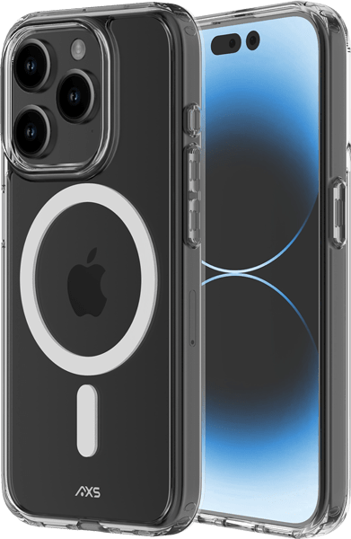 Estuche/protector de pantalla MagSafe para iPhone 15 Pro, transparente