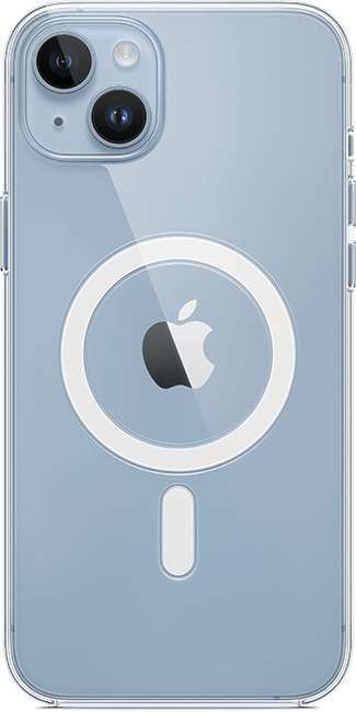 Estuche transparente con MagSafe para iPhone 14 Plus