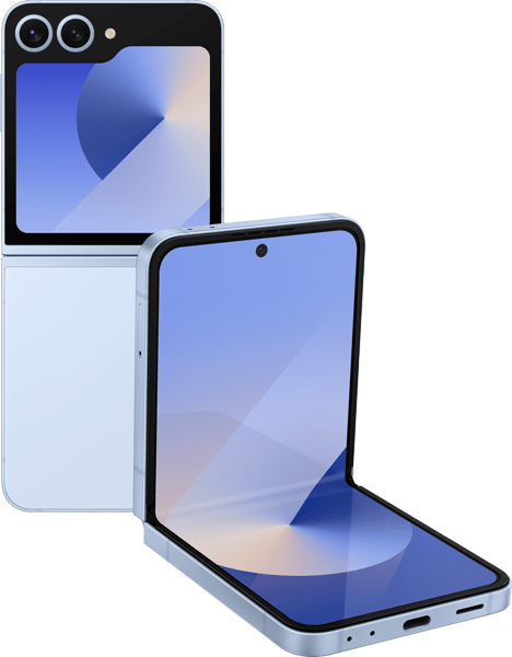 Samsung Galaxy Z Flip6, azul