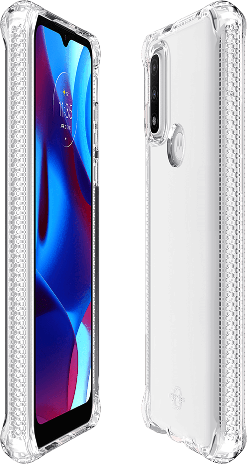 Estuche transparente Spectrum para Motorola moto g pure