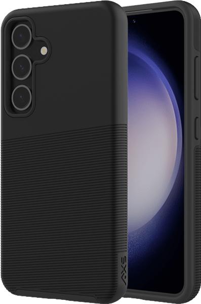 Estuche/Protector de pantalla PROTech para Galaxy S24, negro