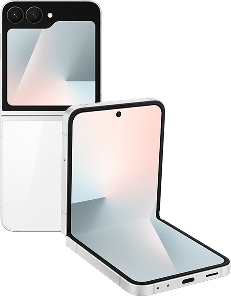 Samsung Galaxy Z Flip7 FE, blanco