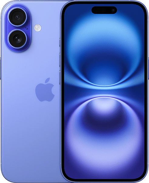 Apple iPhone 16, ultramarino