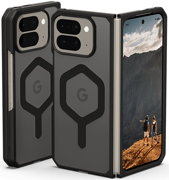 Estuche plegable con imán para Pixel 10 Pro Fold, negro
