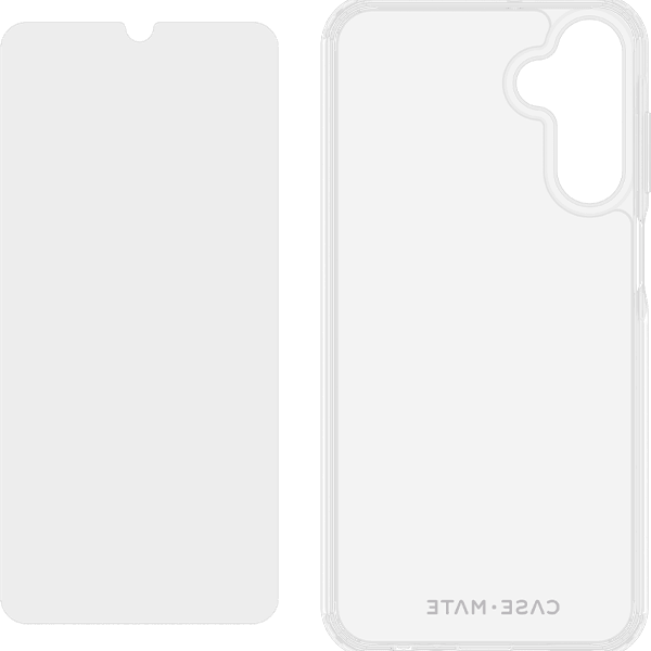 Estuche resistente y protector de pantalla para Samsung Galaxy A15 5G, transparente