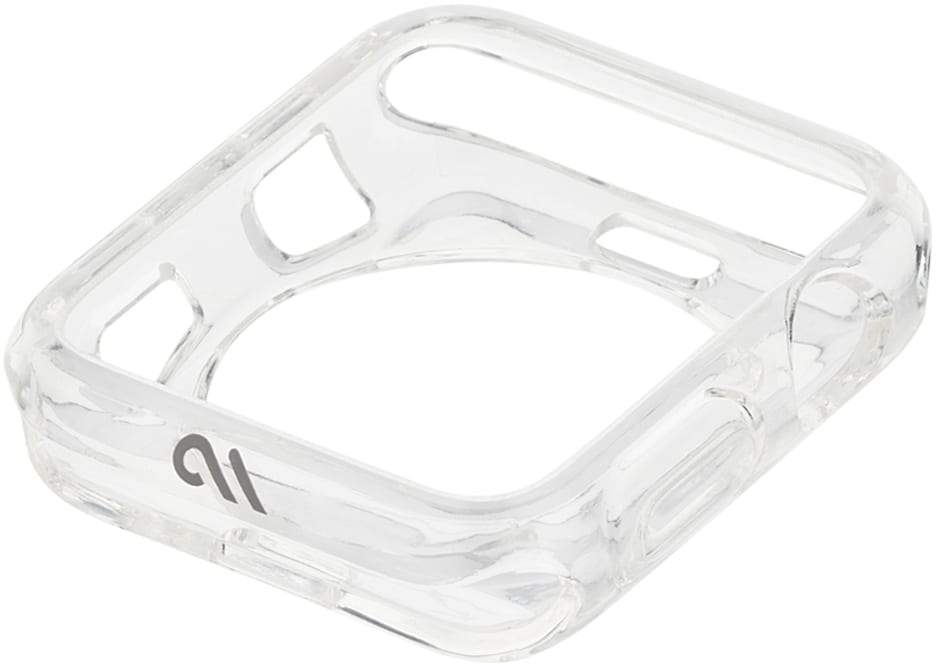 Funda protectora resistente para el Apple Watch, de 40 mm, transparente