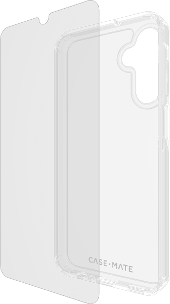 Estuche resistente y protector de pantalla para Samsung Galaxy A15 5G, transparente