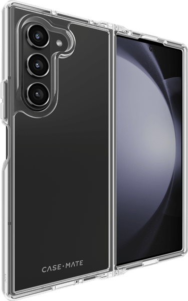 Estuche resistente para Samsung Galaxy Z Fold6, transparente