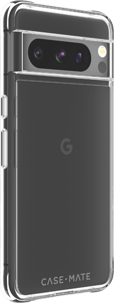 Estuche resistente para Google Pixel 8 Pro, transparente