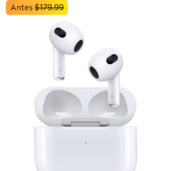 AirPods (3.ª generación), blanco