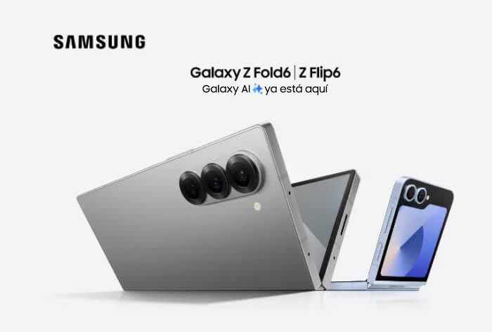 Samsung Galaxy Z Fold6 y Z Flip6