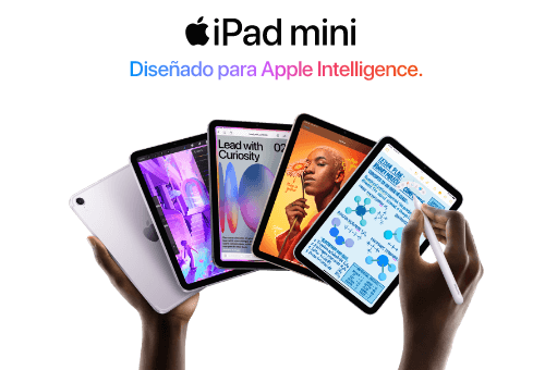 iPad mini con Apple Intelligence, disponible con Spectrum Mobile.