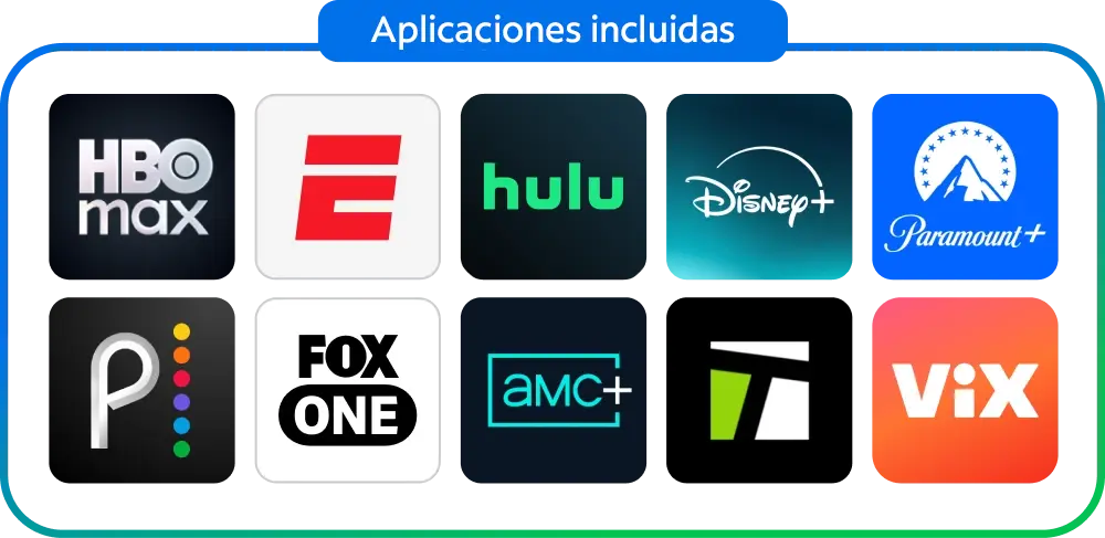 TV por cable, aplicaciones de streaming