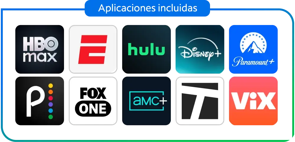 Obtén más de $100 al mes en aplicaciones incluidas