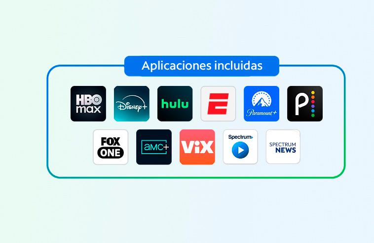 Íconos de aplicaciones de TV Select Signature