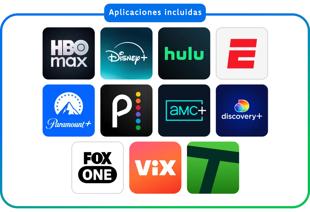 TV por cable, aplicaciones de streaming TV por cable, aplicaciones de streaming